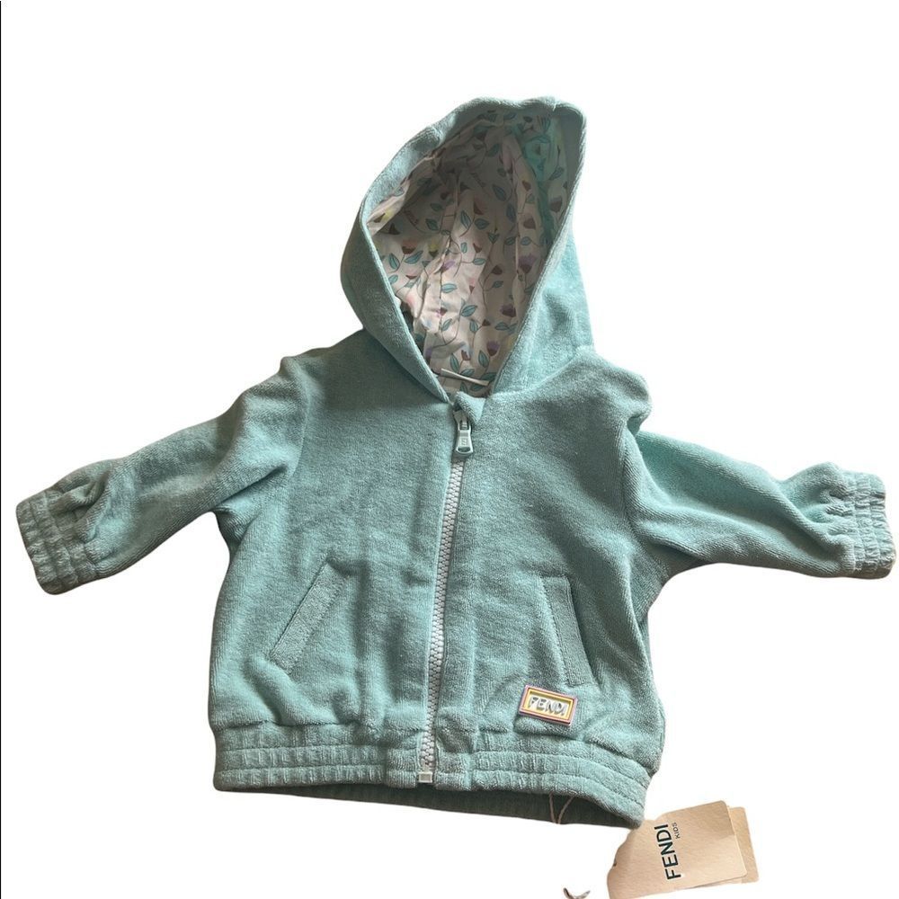 Fendi Terri zip front jacket